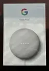 Google Nest Mini 2nd Generation Smart Speaker - Chalk - Factory Sealed!