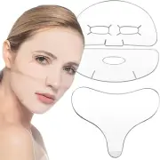MKNZOME Anti Wrinkle Patches, 3Pcs Facial Wrinkle Patches Reusable Silicone S...