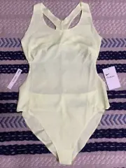 NWT Nike City Women’s Ready Run Bodysuit Barely Volt MSRP $120 Size Large