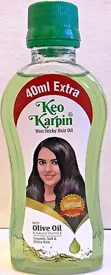 Keo Karpin Hair Oil 240 ml with Olive & Vitamin E & Wheat germ Oil