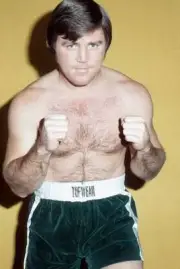 Jerry Quarry Poses During A Training Session In New York 3 Old Boxing Photo