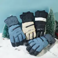 在飛比找蝦皮購物優惠-臺南出貨 滑雪手套 防風手套 保暖手套 分指手套 登山手套 