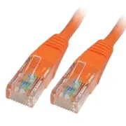 5ft CAT5e Molded & Snagless Orange