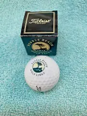 Pebble Beach Golf Links 1919 Titleist logo golf ball - In Box