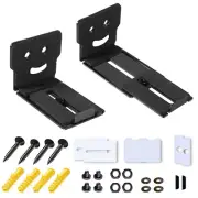 Universal Soundbar Mount Wall Mount Bracket Adjustable For LG Samsung Stereo