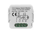 A55 Tuya Zigbee 1-way Dimming on-off Switch Zero-fire Version APP Mobile Phone Voice Control Modification Module Smart Life Equipment