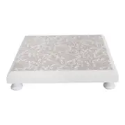 LVD Wood 20cm Pot Trivet Storage Holder Stand Rectangular - Artichoke