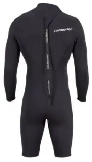 2.5mm Men's Hyperflex VYRL Shorty Springsuit - Long Sleeve - Back Zip Sealed