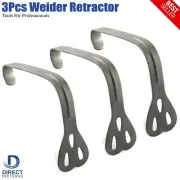 3Pcs Weider Cheek Tongue Lip Retractor Serrated Dental Oral Surgery Mouth Opener