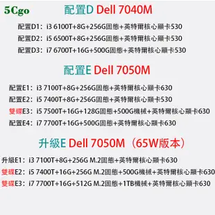 5Cgo【含稅】Dell/戴爾微型3020/40/60/70/80M桌上型電腦迷你小主機7040/50M桌電mini電腦