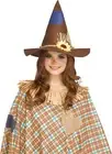 Sweet Scarecrow Brown Costume Hat