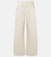 [Agolde] Agolde Low Curve mid-rise barrel-leg jeans M beige