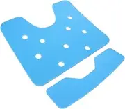 UTHCLO 1 Set Bath Chair Cushion Non Slip Shower Mat for Elderly Comfortable Stool Pad with Efficient Drainage Compact Bench Cushion for Safe Bathing