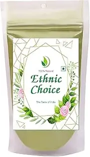 Ethnic Choice 100% Natural Indigo Powder for Hair and Beard (Natural Hair dye, Colour)_Pack of 100 g
