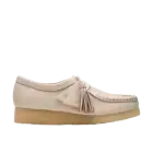 CLARKS ORIGINALS WOMEN WALLABEE Shoes Beige Leather New