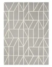 [Scion] Viso Steel Rug 24004 in Grey