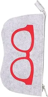 [FOMIYES] Tassel Eyeglasses Storage Bag Creative Pink Sunglasses Organizer Pouch for Women Durable Soft Eyewear Container Protects Lenses From Scratches Dirt