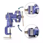 Small Bench Vice 360 Degree Household Table Vise Double Jaw Vise DIY