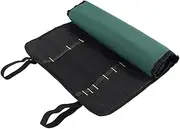 domoi 1 PCS Multifunctional Waterproof Oxford Cloth Folding Roll Bag Chef Knife Storage Bag 22 Slots