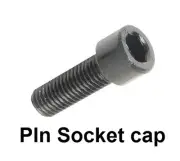 Qty 20 Socket Head Cap 7/16" UNF x 1" Plain Screw Bolt Grade 12.9 Black Allen