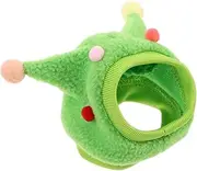BCOATH Bearded Dragon Cosplay Cap: Lizard Headgear Costume Cap - Gecko Cute Hat - Winter Warm Reptile Hat with Horns and Ball - Fancy Lizard Costume Accessories for Photoshoots