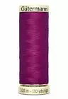Gutermann Sew-all Thread 100m Colour 247 DARK FUCHSIA, 100% Polyester