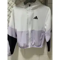 在飛比找蝦皮購物優惠-Adidas WB COLOR 防風外套 防潑水 拼接 連帽