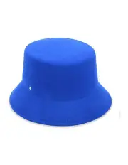 [Ace of Something] Seine Wool Bucket Hat in Royal Blue