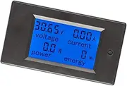 LALADEFIEE DC Digital Display Battery Tester Easy to Read Voltage Meter and Capacity Checker with 100A Shunt Accurate Battery Cell Tester for Car and Power Monitoring