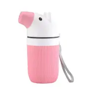 2PCS Portable Mini Home Manual Fruit Squeezer Juice Maker for Lemon Orange Pink