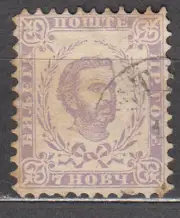 Montenegro Correo Yvert 4 usado Principe Nicolas