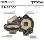 Focal ISMBZ100 10cm Speaker for Mercedes GLC Class X53 SUV 2015 - 2021