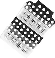 SWOOMEY Toilet Storage Basket Bathroom Hanging Storage Plastic Organizing Basket Hooks Modern Design Easy Install