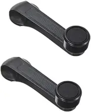 Autoe 2X Car Window Winder Crank Door Handle Black (For Honda/Civic 1984-2000)