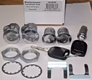 *NEW* SET of KENWORTH KEYED ALIKE TOOL BOX , DOOR LOCKS & IGNITION LOCKSET