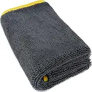 Airlab Microfibre Drying Cloth XXL, 90 x 60 cm, Yellow, Scratch-Free, Lint-Free, Absorbent, Polishing, Cleaning, Car Care, 1 Count, 500-700 gsm, Machine Wash, Rectangular, Solid