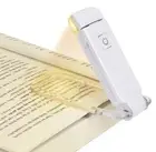LED USB Rechargeable Clip-On Book Light | Eye-Care Night Reading Lamp
