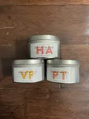Trader Joe’s - HoneyCrisp Apple, Vanilla Pumpkin & Peach Black Tea 3 Candle Set