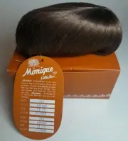 NEW IN BOX Monique Doll Wig 13-15 Infant LIGHT BROWN