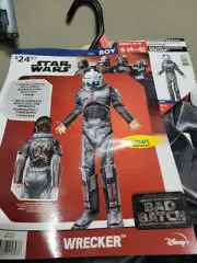 Star Wars Wrecker The Bad Batch Deluxe Costume Size Kids Small 4-6 Factory seal