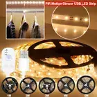 LED Strip Lights Warm Cool White PIR Motion Sensor Closet Stairs Cabinet Lamp AU