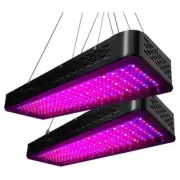 Greenfingers Set of 2 LED Grow Light Kit Hydroponic System 2000W Full Spectrum I