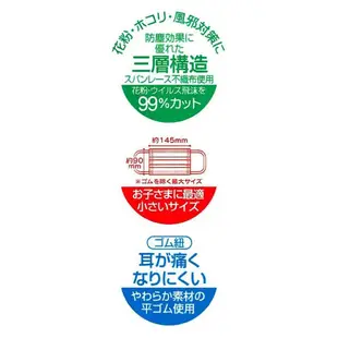 日本 Skater 哆啦A夢 Doraemon 三層構造兒童平面口罩 (MSKP3/三層構造/2入20枚)(4371)