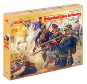 Figure Prussian Line Infantry ICM35012 Scale 1/35 Plastic model kit