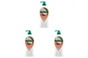 3x Palmolive 750ml Exfoliating Bodywash Bath Soap Body Butter Coconut & Jojoba