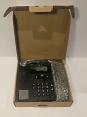 Polycom VVX 150 2-Line Buissness IP Phone W/ Power Supply 2200-48810-025, Black