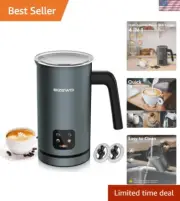 Fast Heating Milk Frother - Create 95% Dense Foam for Your Coffee Creations
