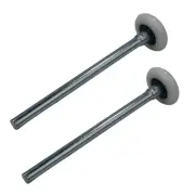 (2-Pack) Smooth Heavy Duty Quiet Nylon Roller with Cap for 2" Garage Door Tracks