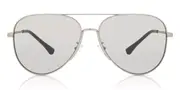 Emporio Armani EA2149D Asian Fit 304587 Men's Sunglasses Silver Size 60