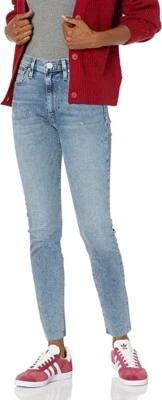 HUDSON Jeans Women's Barbara High Rise, Super Skinny Ankle Jean, Masterpiece, 24